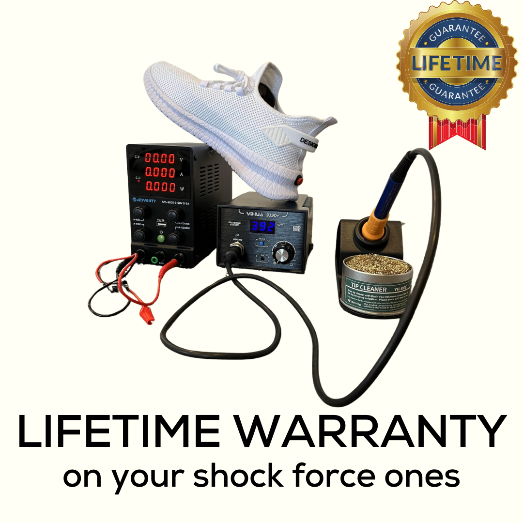 Shock Force Ones Lifetime Warranty